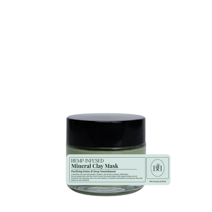 Hemp-Infused Mineral Clay Mask