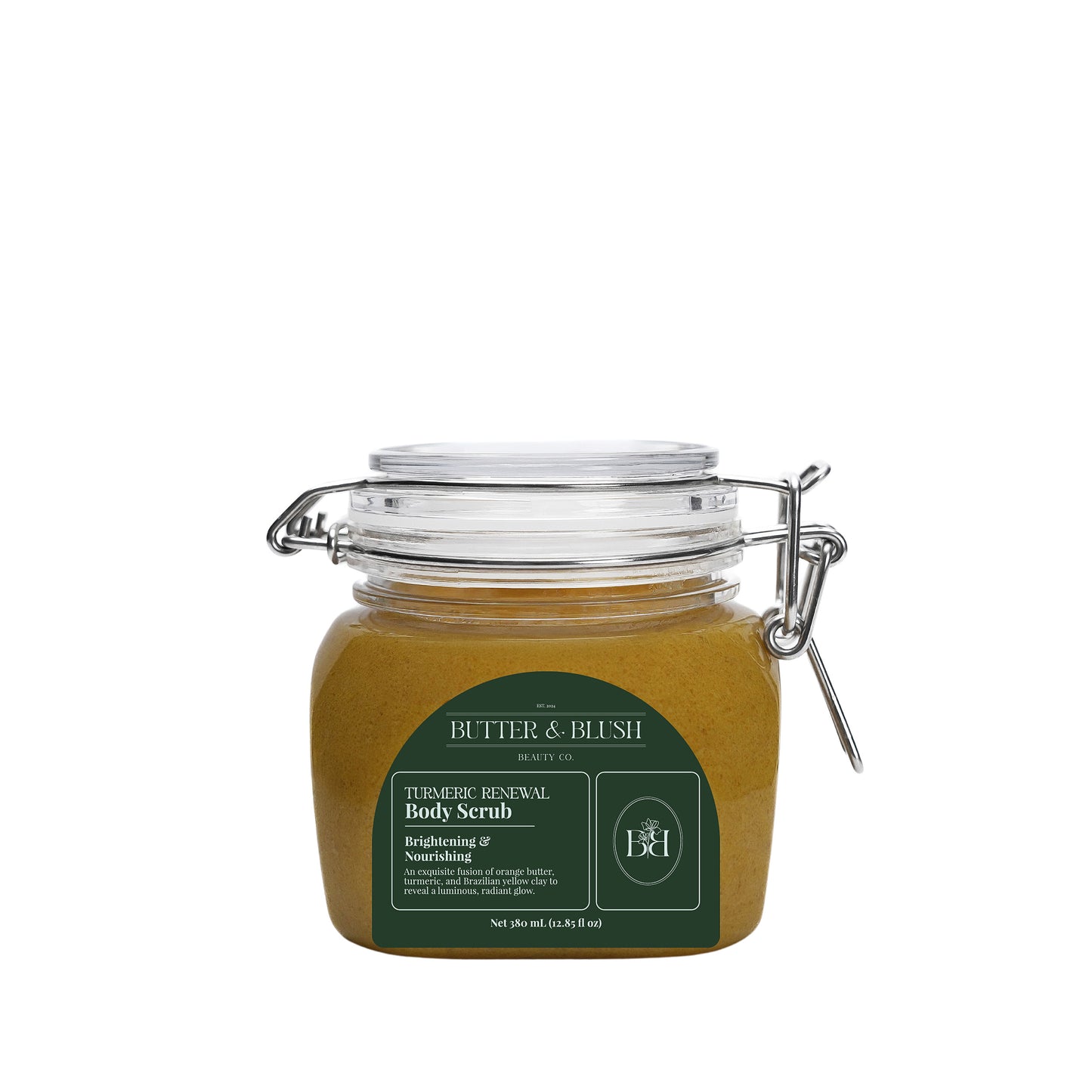 Turmeric Renewal Body Scrub with Orange Butter & Turmeric Extract